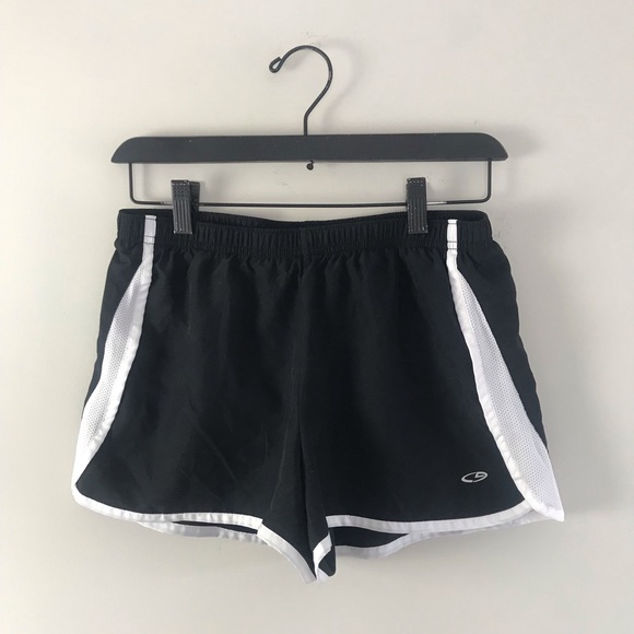 Champion Girls Black Athletic Running Shorts Size XLarge (14-16) - Picture 1 of 8